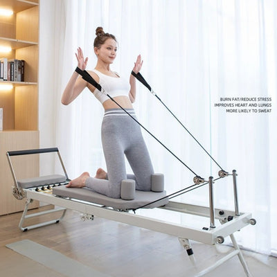 Pilates træningsseng med stort udstyr yogastudio fitnessudstyr yogarehabiliteringsseng Pilates kerneseng