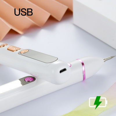 Laser Plasma Pen til fjernelse af hudmærker, fregner, sorte prikker, papillomer, vorter, modermærker og bumser. Pen til fjernelse af pletter, skønhedssalon hjem elektronisk skønhedsinstrument