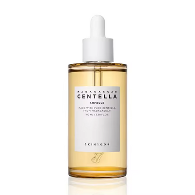 Madagascar Centella Asiatica Ampul Ansigtsserum, Fugtgivende, Opstrammende og Perfekt til Sensitiv og Acne-udsat Hud – Koreansk Glas Hud.