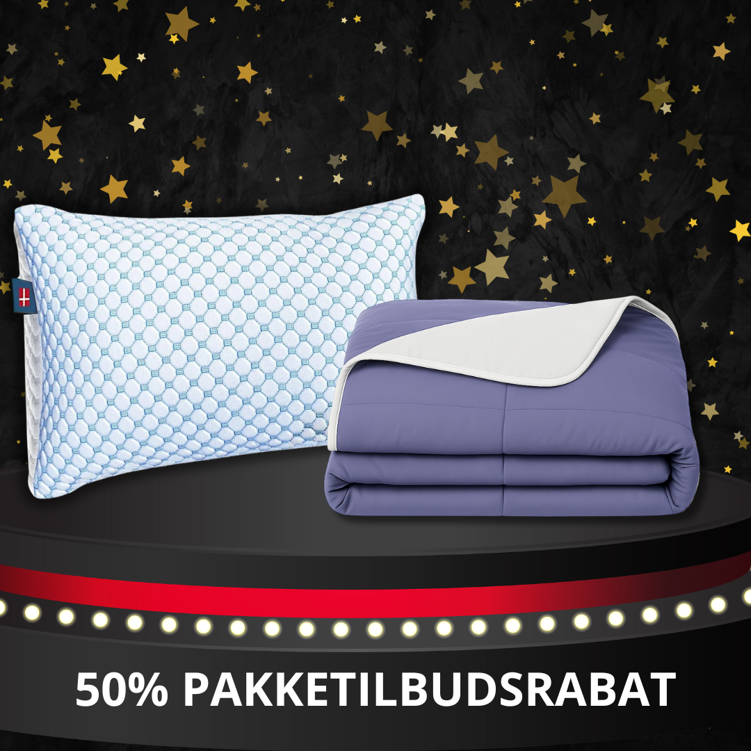 Kølende Dyne- og Pudesæt (PAKKETILBUD)