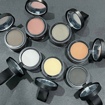 Hairline Shadow Powder, pletfri, skjuler øjeblikkeligt hårgrænse og hårrødder, vandtæt hårlinjepudderfiller til et naturligt look, med plantesqualane.