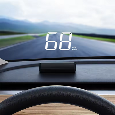 Bilhastighedsmåler KM/H GPS Head-Up Display Digital Hastighedsmåler Forrudeprojektor til Køretøjer Autoelektronik Tilbehør