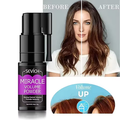 Fluffy Shaping Fluffy Hårpudder 360° Roterende Spray – Volumengivende Pudder til Håret uden Hårvask, Perfekt til Pandehår, Praktisk og Effektiv mod Fedtet Hovedbund – Styling- og Fikseringspudder
