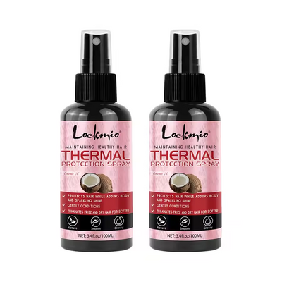 Termisk beskyttelsesspray til hår – Varmebeskyttende serum, beskytter håret mod UV-skader, fugtgivende hårplejebalsam til kvinder.