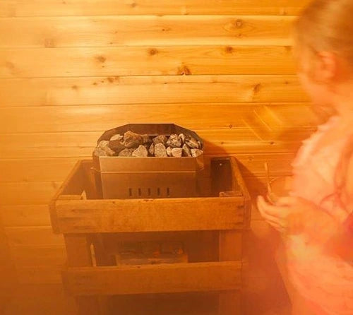 Undgå den varme tunge luft fra almindelig sauna