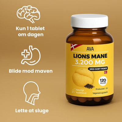 Lions Mane 3200 mg