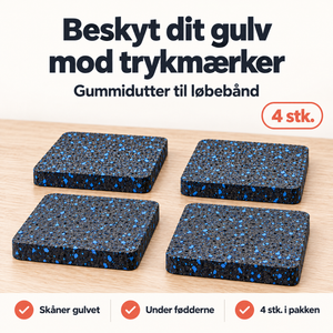 Underlag løbebånd (Pakke med 4stk)