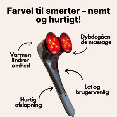 ThermaRelief Shiatsu Massager - Genopliv dine muskler og lindr spændinger