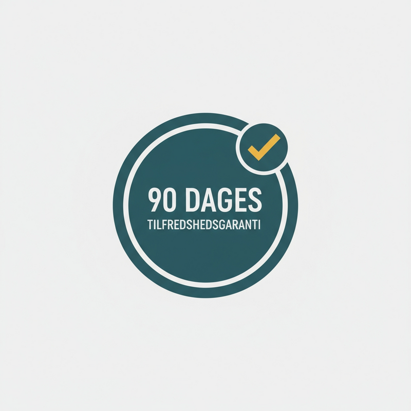 Den kommer med 30-dages tilfredshedsgaranti