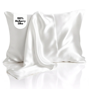 Silke Pudebetræk (60x63 cm) - Skånsomt betræk godt for hud og hår