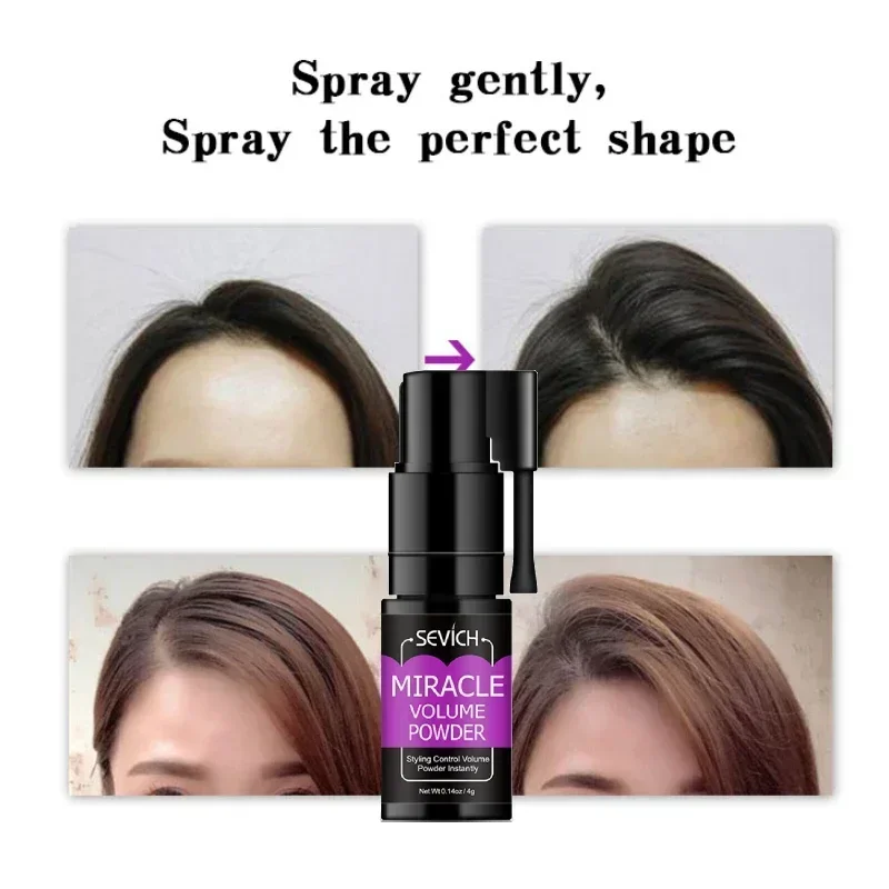 Fluffy Shaping Fluffy Hårpudder 360° Roterende Spray – Volumengivende Pudder til Håret uden Hårvask, Perfekt til Pandehår, Praktisk og Effektiv mod Fedtet Hovedbund – Styling- og Fikseringspudder