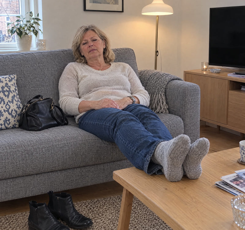Efter en lang dag er kroppen tung – og overskuddet væk