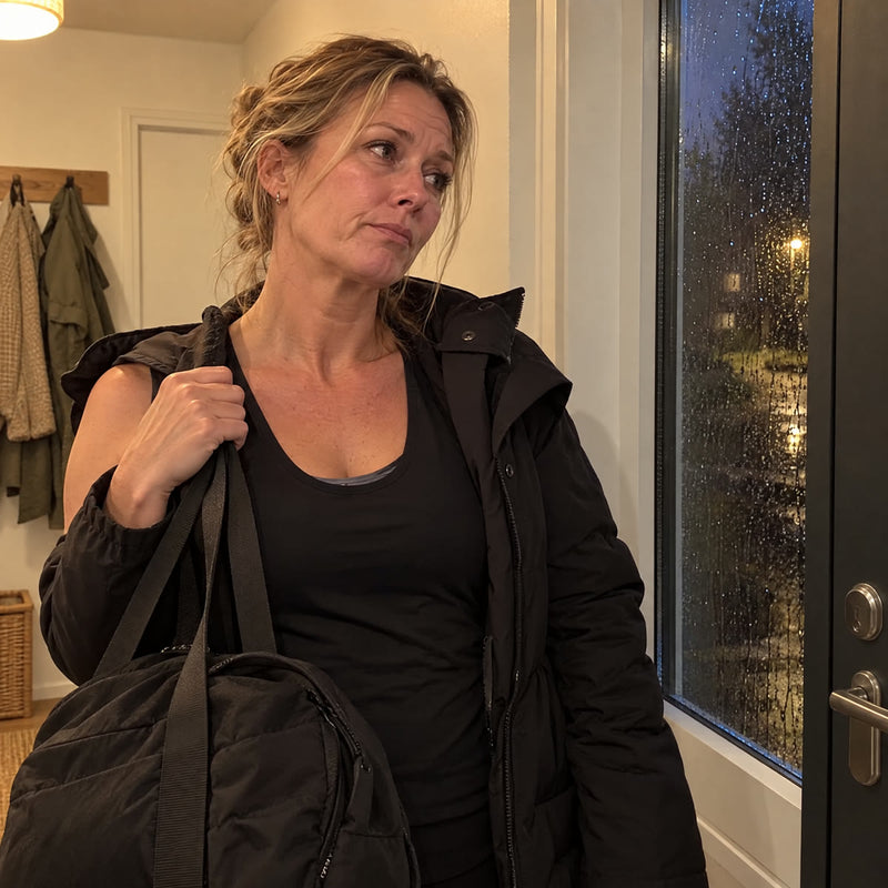 Efter en lang dag er der hverken tid eller overskud