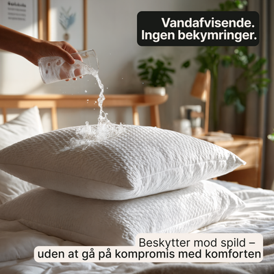 Svedabsorberende bomulds pudebetræk
